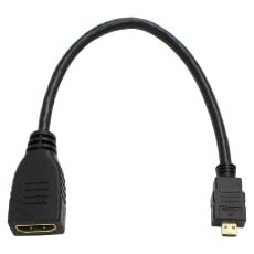 【AMC-UHD】HDMI-HDMIマイクロ変換ケーブル(15cm)