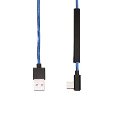 【U20AC-ML20A】USB2.0 Type-Cケーブル A - C L型 2m