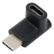 【U32CC-UFAD】USB3.1Gen2変換アダプタ Cメス - Cオス 縦L型