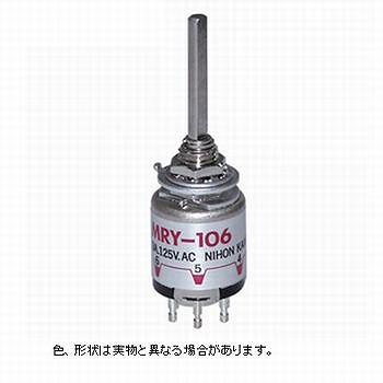 【MRY-106】ロータリースイッチ 1回路2-6接点
