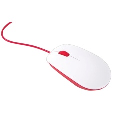 【RPI-MOUSE-RED/WHITE】RASPBERRY PI MOUSE RED/WHITE
