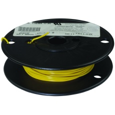 【C2040A.12.05】HOOK UP WIRE 100FT 20AWG TIN-COPPER YELLOW