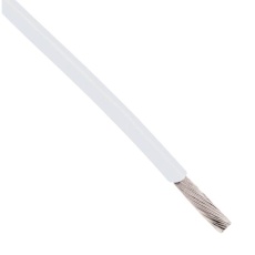 【C2105A.12.02】HOOK UP WIRE  100FT  14AWG  COPPER  WHITE  600V
