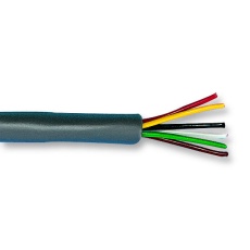 【1174C SL002】CABLE 22AWG 4 CORE SLATE 152.4M