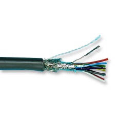 【1219/37C SL005】CABLE  24AWG  37 CORE  SLATE  30.5M
