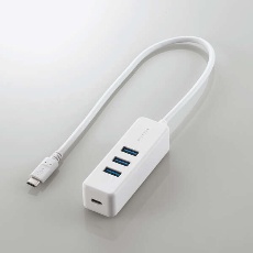 【U3HC-T431P5WH】PD充電対応 USB Type-C HUB(USB3.1Gen1)