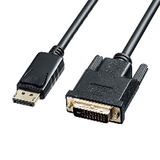 【KC-DPDVA10】DisplayPort-DVI変換ケーブル 1m