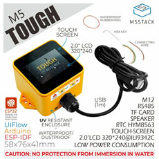 【M5STACK-K034】M5Stack Tough ESP32 IoT開発キット
