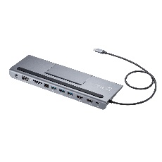 【USB-CVDK8】USB Type-Cドッキングステーション(HDMI/VGA対応)