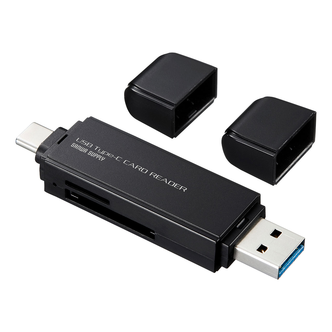 【ADR-3TCMS6BK】USB Type-Cコンパクトカードリーダー