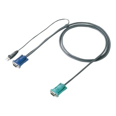 【SW-KLU180N】パソコン自動切替器用ケーブル(USB接続、1.8m)
