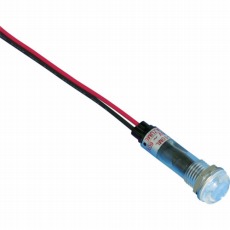 【DW-10ML-IP-R/C】防水防滴IP65 LED表示灯 φ10 赤