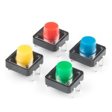 【PRT-14460】Multicolor Buttons - 4-pack