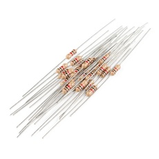 【PRT-14492】Resistor 1K Ohm 1/4 Watt PTH - 20 pack (Thick Leads) 