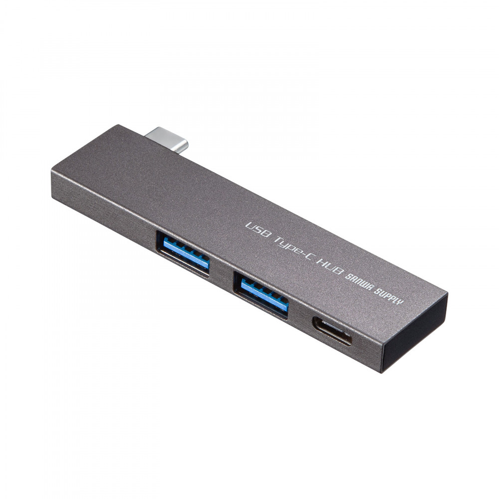 【USB-3TCH22SN】USB Type-C 3ポートスリムハブ