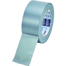 【CNT-5025-SV】カラー布粘着テープ 幅50mm長さ25m シルバー