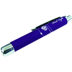 【PW-UV375H-07PU】KONTEC 1灯ラバー調ペン型ブラックライト パープル