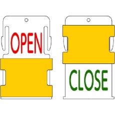 【AIST2-EN】IM スライド表示タグ OPEN CLOSE (OPEN - 赤文字 / CLOSE - 緑文字)