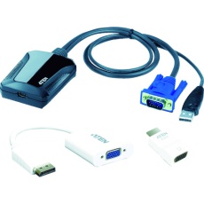 【CV211CP】ATEN コンソールアダプター/USB/ラップトップ型(ITキット)