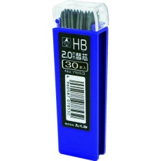 【7853】たくみ ノック式鉛筆 替芯 HB 30本入