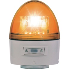 【VK11B-003BY】NIKKEI ニコカプセル高輝度 VK11Bブザー型 LED回転灯 118パイ 黄