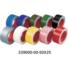 【339000-WH-20-25X25】スリオン カラー布粘着テープ25mm ホワイト