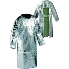 【HSFM120KA-2-48】JUTEC 耐熱保護服 袖付エプロン Mサイズ