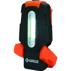 【LED/150】GROZ 充電式LEDポケットフラッシュライト 2W COB 200Lm