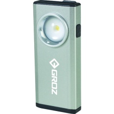 【LED/190】GROZ 充電式LEDポケットフラッシュライト 5W SMD 500Lm
