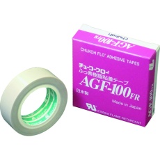 【AGF100FR30X19X5】チューコーフロー フッ素樹脂(テフロンPTFE製)粘着テープ AGF100FR 0.30t×19w×5m