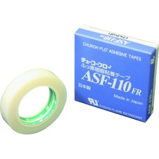 【ASF110FR23X13X5】チューコーフロー フッ素樹脂(テフロンPTFE製)粘着テープ ASF110FR 0.23t×13w×5m