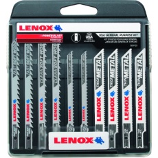 【1994459】LENOX ケース入り多目的Uシャンクジグソー10本セット C450T、C416T、C320TS、B314T、B324T各2本