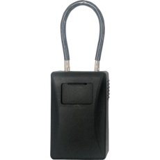 【DK-N77C】ダイケン キー保管ボックス ダイヤル式 ケーブルつる式 鍵5～6本、カードキー約5枚収納。