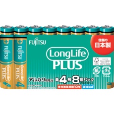【LR03LP(8S)】富士通 アルカリ乾電池単4 Long Life Plus 8個パック