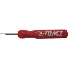 【132191】ワルター ピン抜き工具[X-TRACT]平2本爪形状 0.4×0.8mm