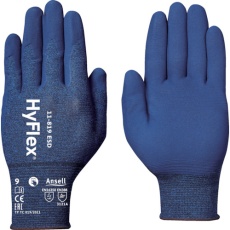 【11-819-10】アンセル 静電気対策手袋 ハイフレックス 11-819 XLサイズ