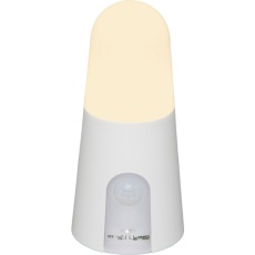 【BSL40SL-WV2】IRIS 乾電池式LED屋内センサーライト ホワイト スタンドタイプ 電球色