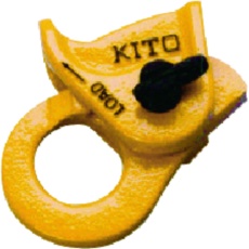【KC100】キトー ワイヤーロープ専用固定器具 キトークリップ 定格荷重0.75t ワイヤ径8～10mm用