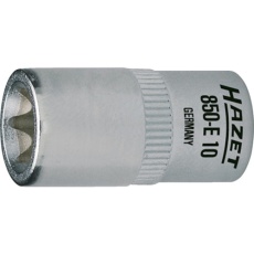 【850-E11】HAZET E型トルクスソケット 差込角6.35mm 呼びNo.E11
