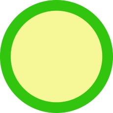 【069004】緑十字 蓄光式マーキングステッカー 蓄光D 40mmΦ 10枚組 エンビ 床用