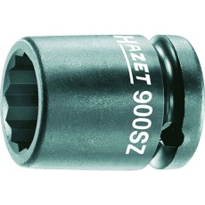 【900SZ-12】HAZET インパクト用12ポイントソケットレンチ(12角・差込角12.7mm・対辺12mm)