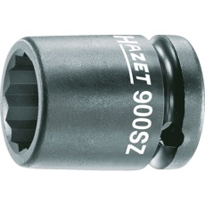【900SZ-13】HAZET インパクト用12ポイントソケットレンチ(12角・差込角12.7mm・対辺13mm)