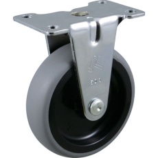 【420ER-L65】ハンマー 固定式エラストマー車輪(PPホイール)65mm
