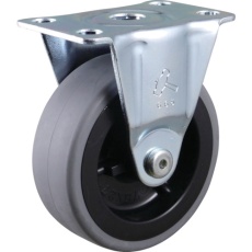 【420R-L75】ハンマー 固定式エラストマー車輪(PPホイール)75mm