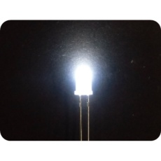 【AP-L03】高輝度LED(白色、5mm、6個入り)