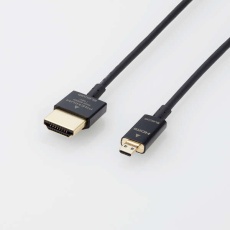 【DH-HDP14SSU15BK】Premium HDMI Microケーブル(超スリム)
