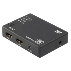 【RS-HDSW41-4KZ】HDMI切替器(4K/60Hz対応、4入力1出力)