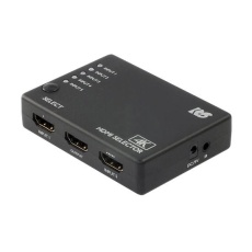 【RS-HDSW51-4KZ】HDMI切替器(4K/60Hz対応、5入力1出力)