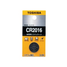 【1-6714-01】ボタン電池 CR2016EC