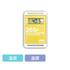 【3-5298-08-20】温湿度管理ロガーKT-265F/Y校正付